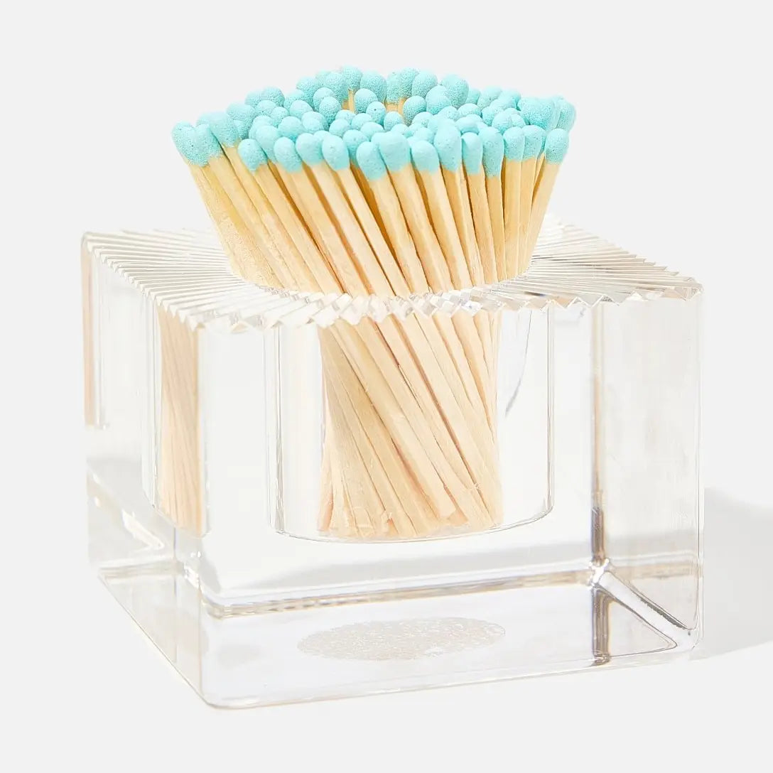 Tart By Taylor -  Square Match Striker With Light Blue Matches