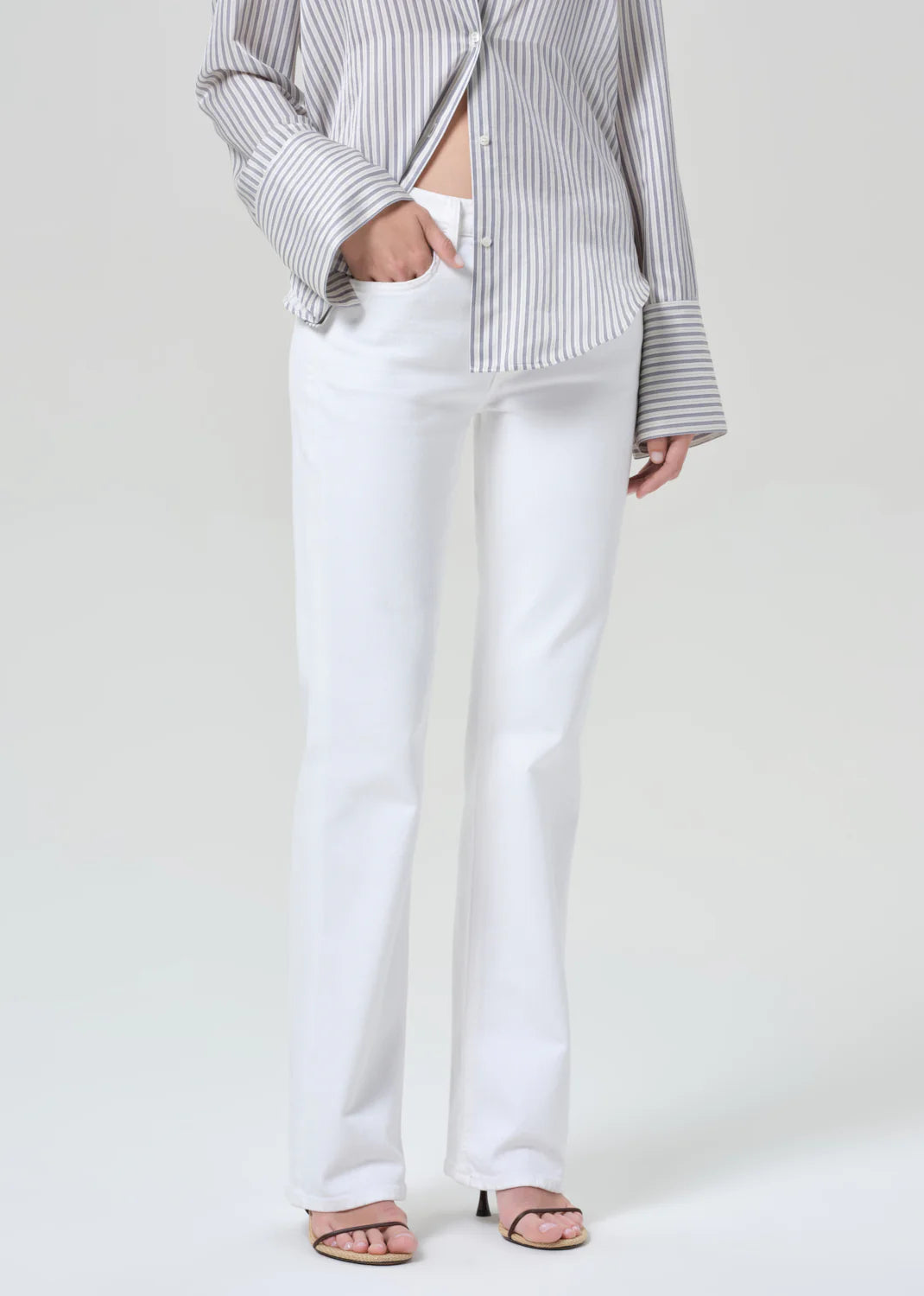 Citizens of Humanity - Women - White Genova Low Rise Boot
