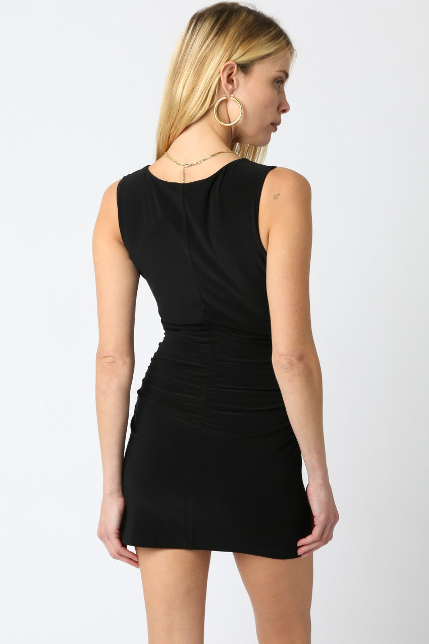 Guys N Gals - Women - Black Emilia Mini Dress