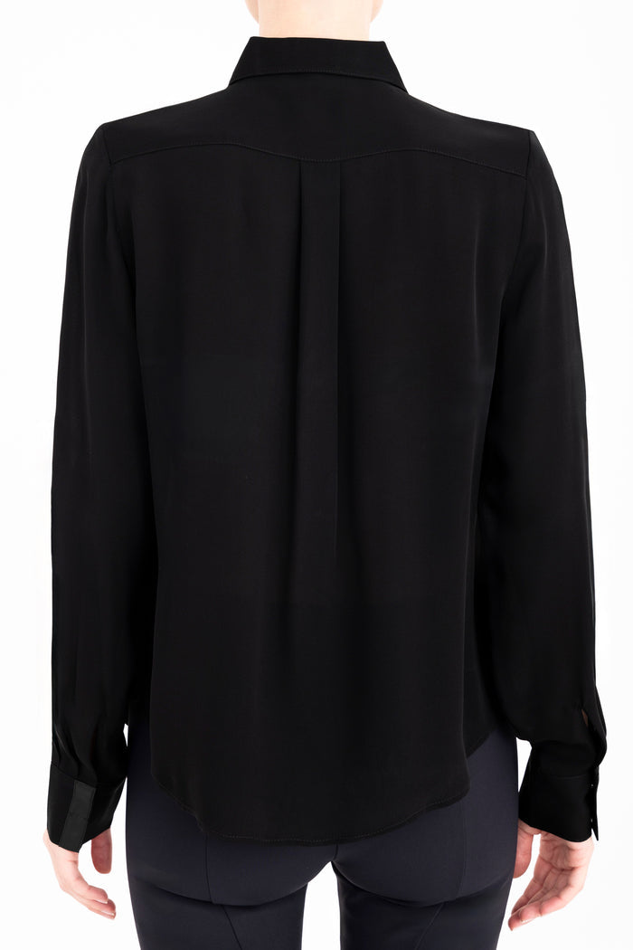 Elaine Kim - Women - Black Clarice Pullover Shirt
