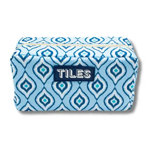 My Fair Mahjong Kat Blue Premium Mahjong Tile Bag