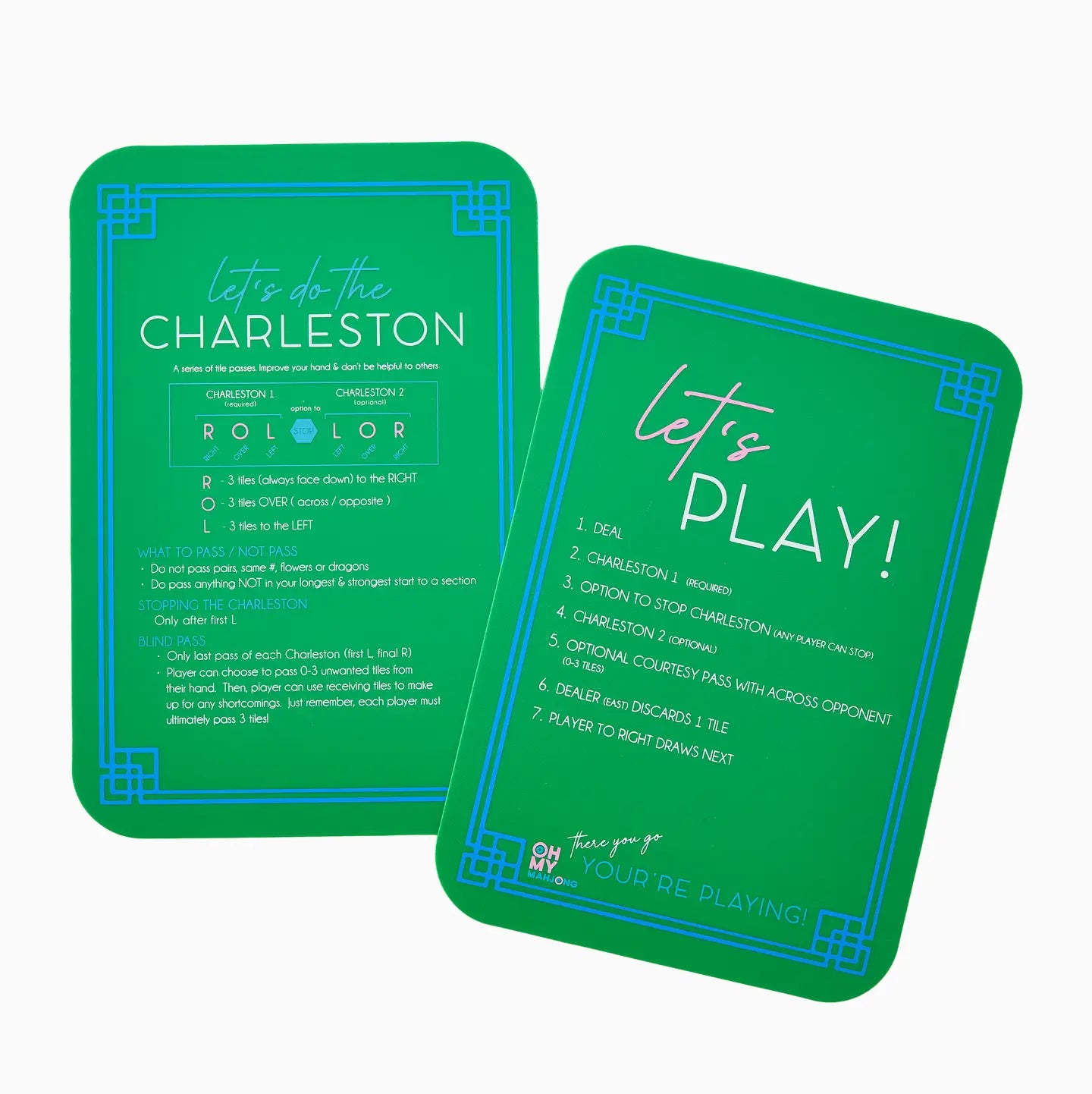 Oh My Mahjong Green Shufflers