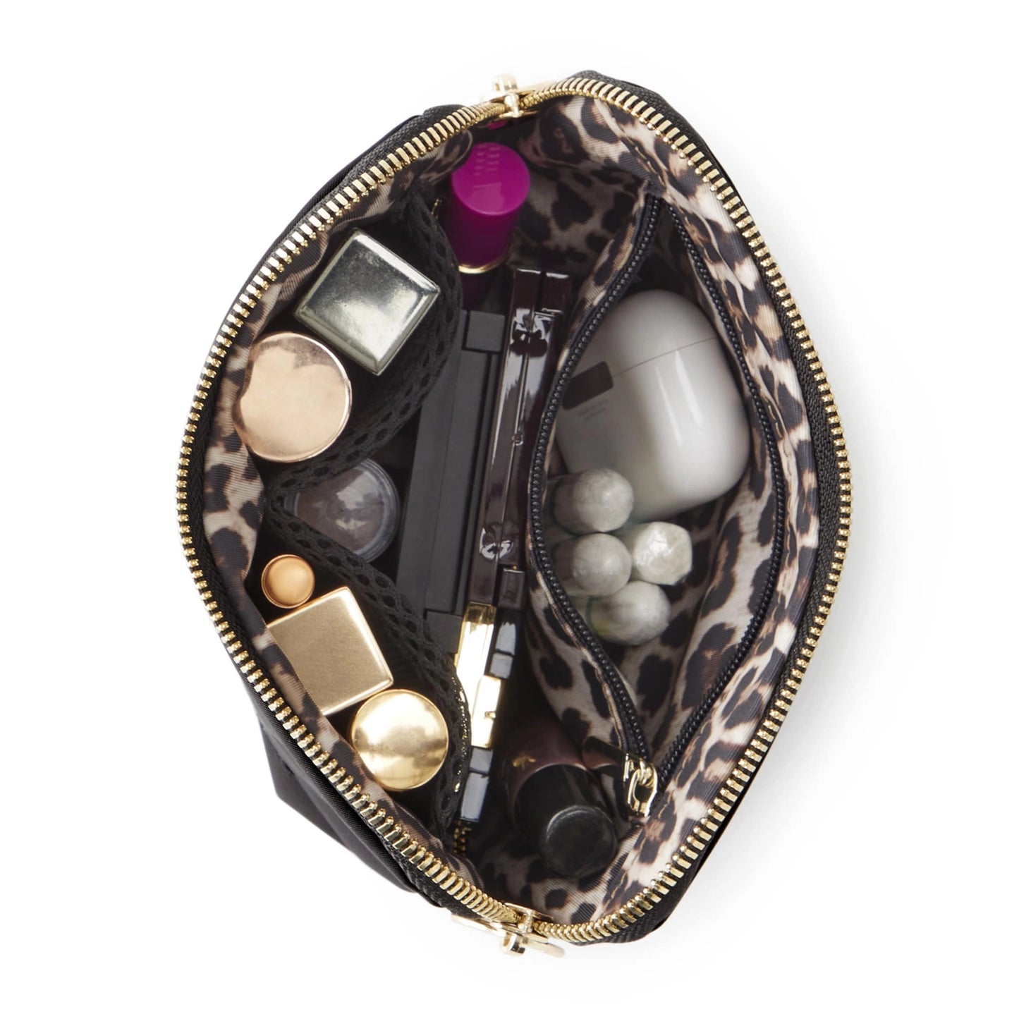 KUSSHI Everyday Makeup Bag -  Small Cosmetic Bag,