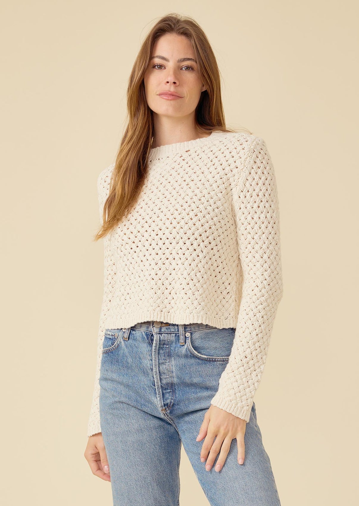 One Grey Day - Women - Cream Louise Pullover