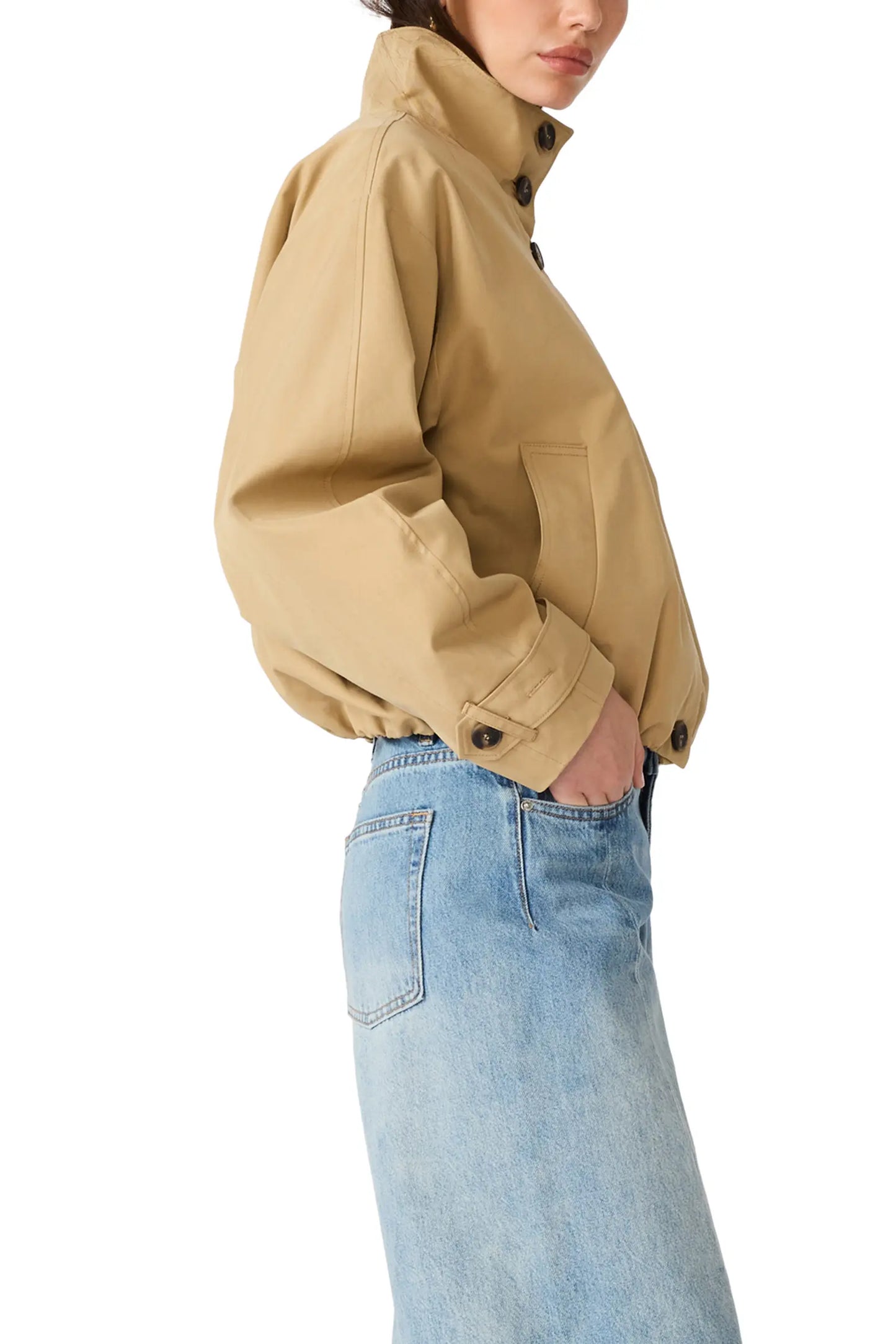 Steve Madden - Women - Khaki Fayden Jacket