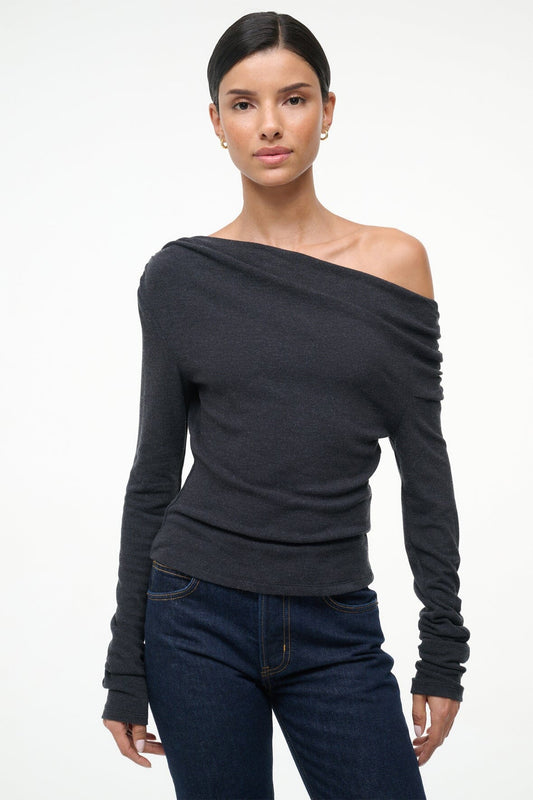 Staud - Women - Charcoal Philomena Top