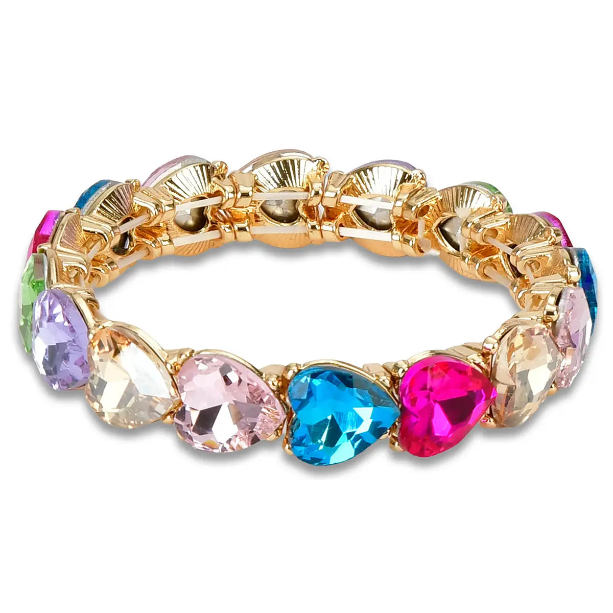 Iscream Rainbow Heart Bracelet