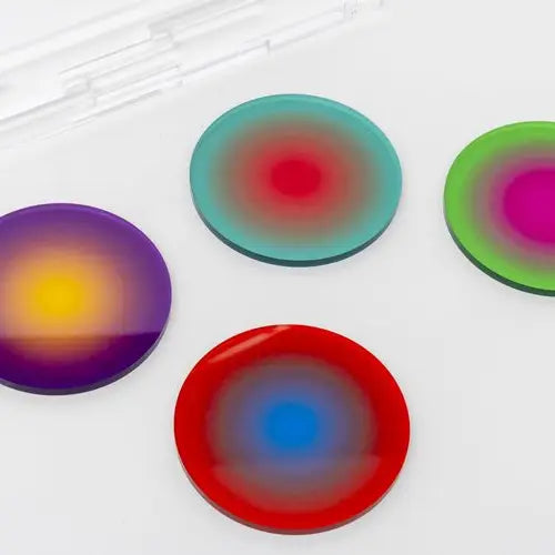 4AP Gradient  Lucite Coasters