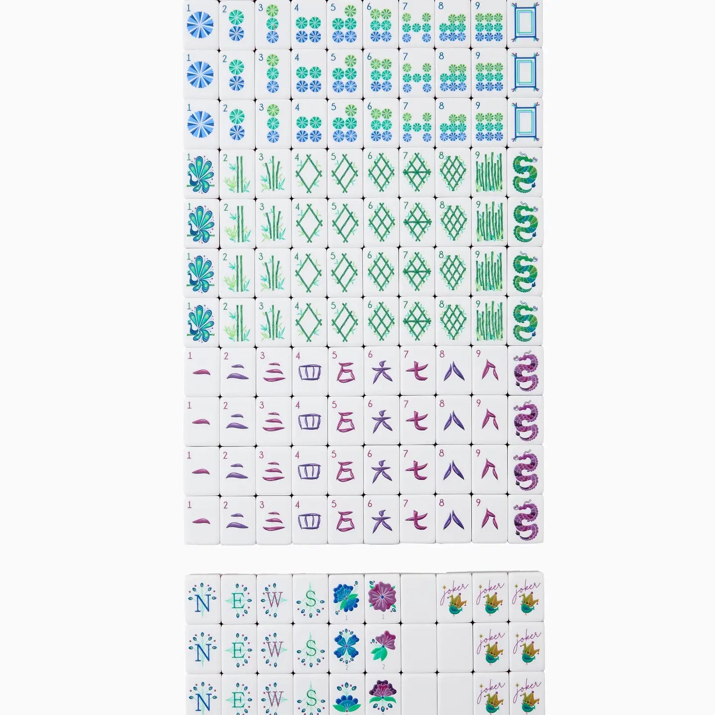 Oh My Mahjong Lagoon Mahjong Tiles