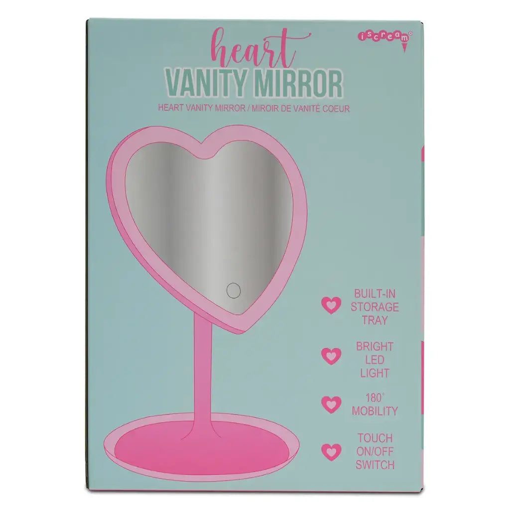 Iscream - Heart Vanity Mirror