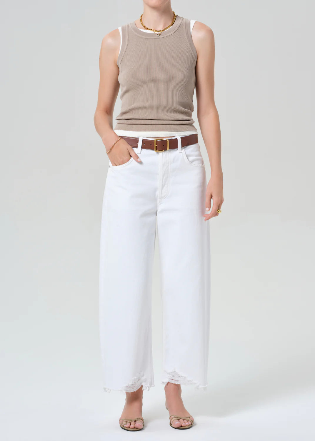 Citizens Of Humanity-Women -Sandatlas Isabel Rib Tank