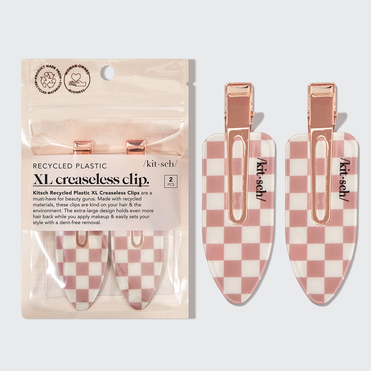 Guys N Gals - XL Creaseless Clips - 2 Pc Set - Terracotta