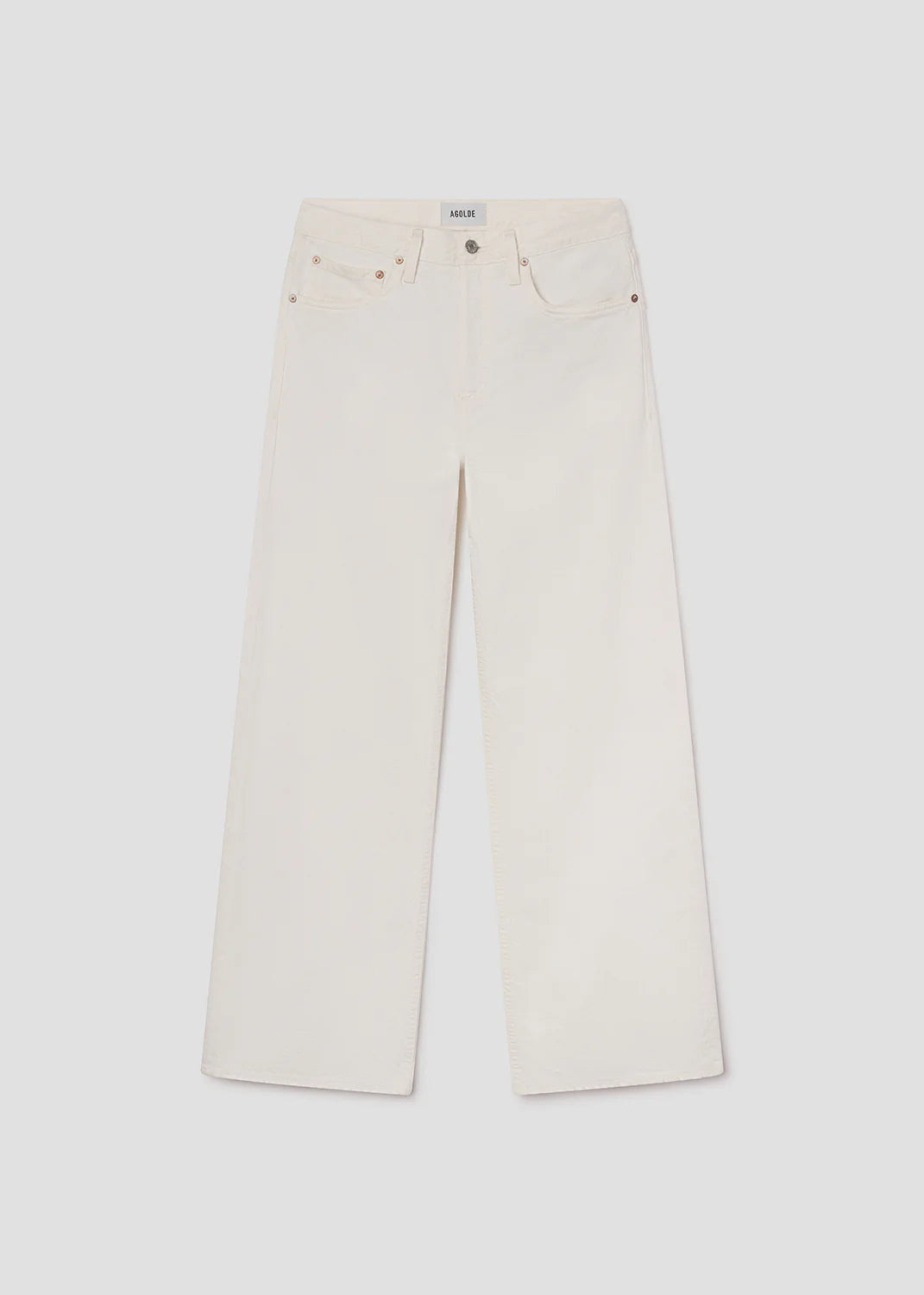 AGOLDE  - Women - Chalk White Arc Jean