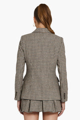 Amanda Uprichard - Women - Destroy Houndstooth Aldridge Blazer