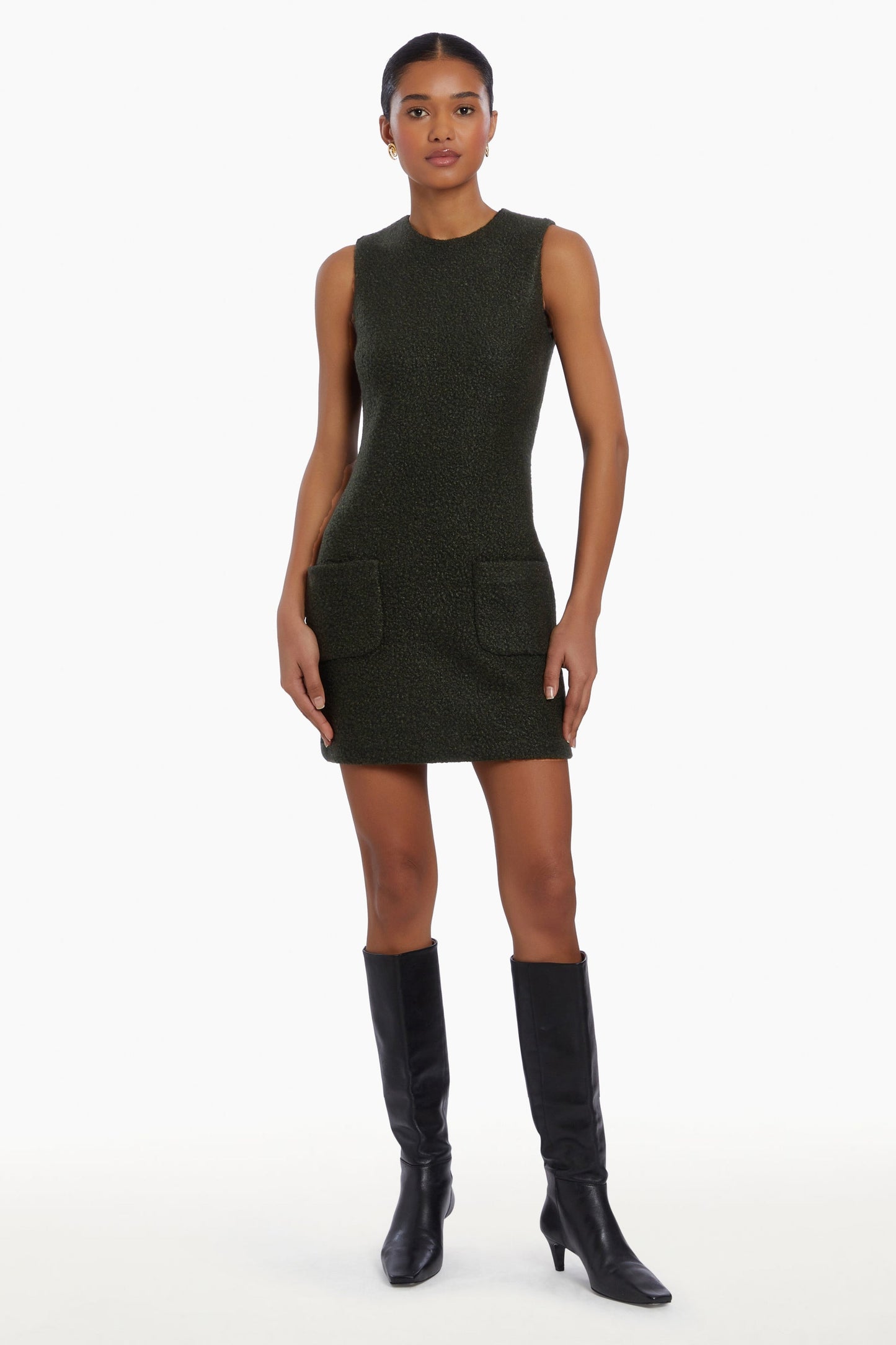 Amanda Uprichard - Women - Dark Green Delia Dress