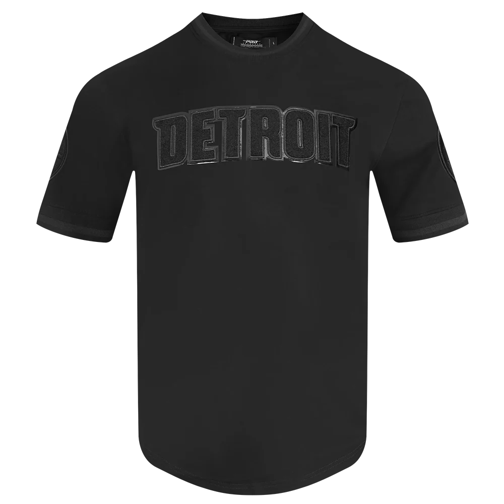 Pro Standard - Men - Detroit  Pistons Triple Black Men's Tee