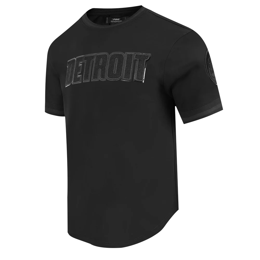 Pro Standard - Men - Detroit  Pistons Triple Black Men's Tee