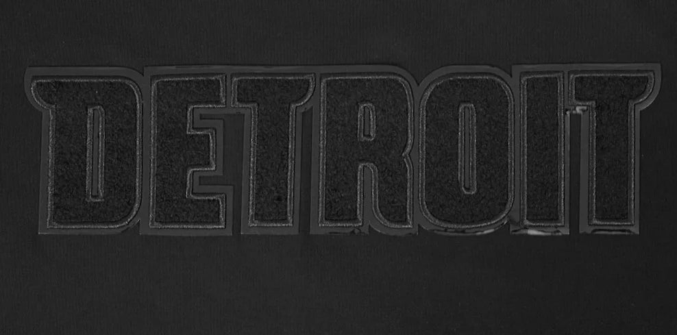 Pro Standard - Men - Detroit  Pistons Triple Black Men's Tee