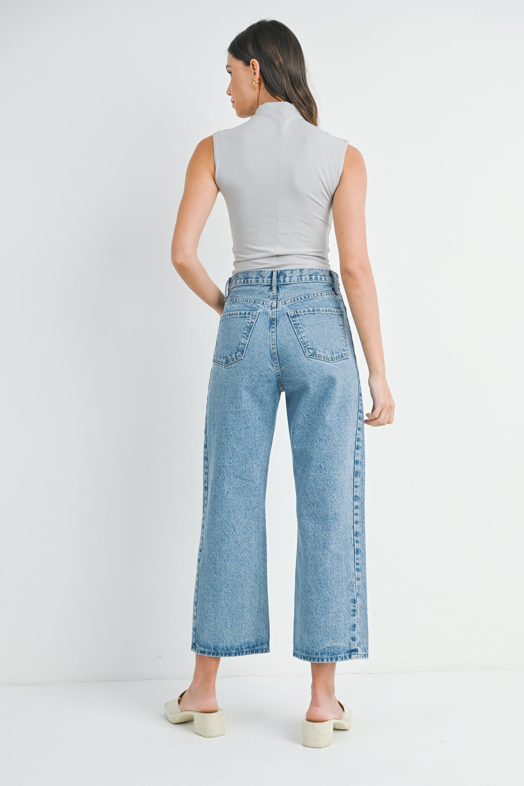 Guys N Gals - Women - Medium Denim The Barrel Jean Twist