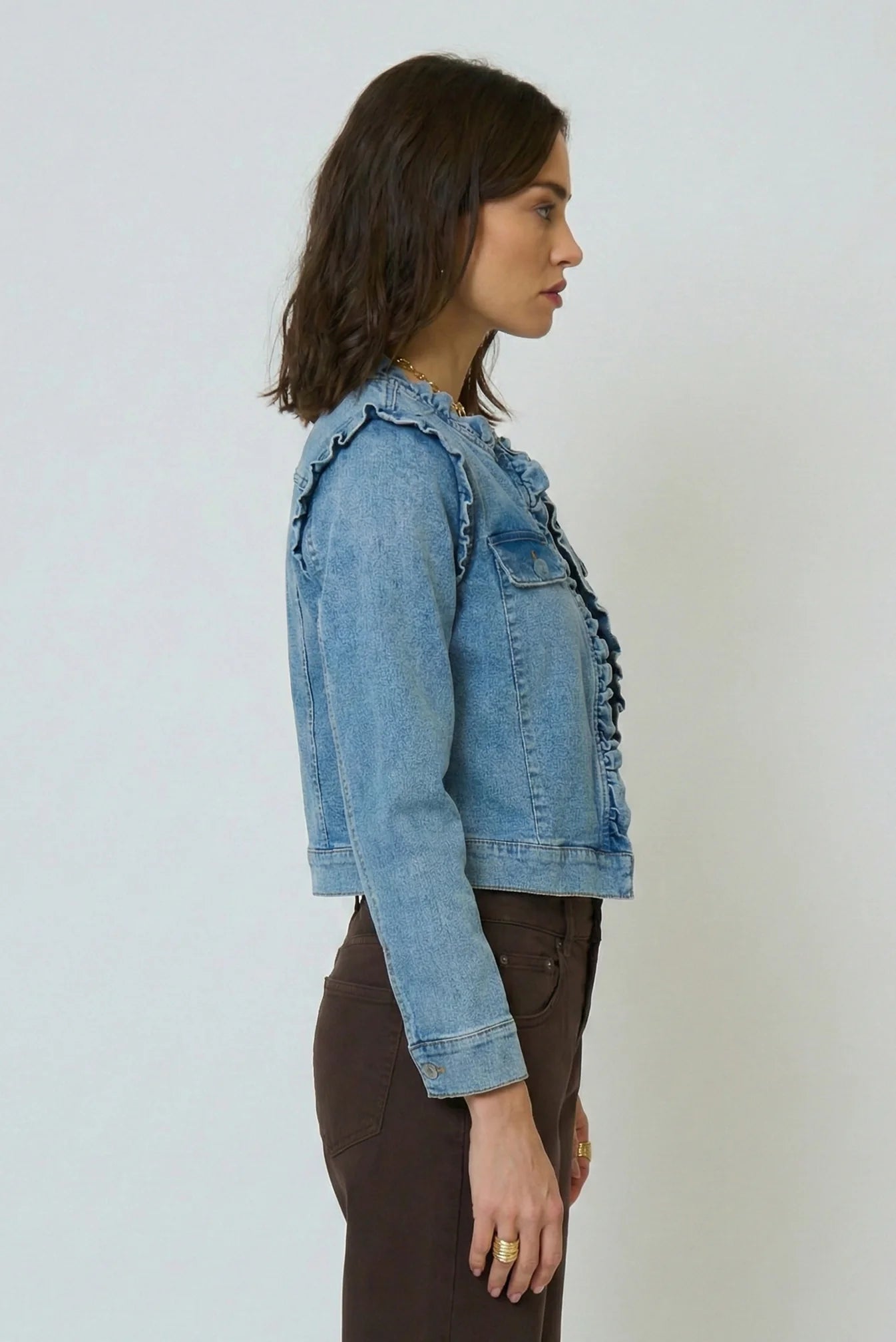 Central Park West NY - Women  Nevada Girly Denim Jacket