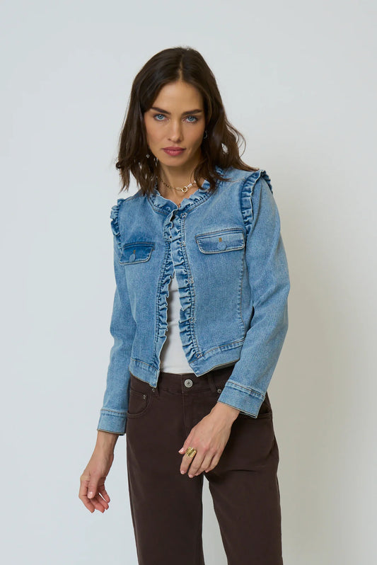 Central Park West NY - Women  Nevada Girly Denim Jacket