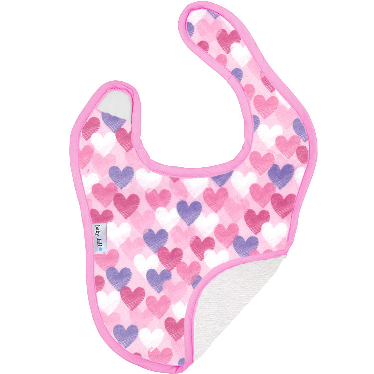 Baby Jar - Girls - Plush Feeding Bib