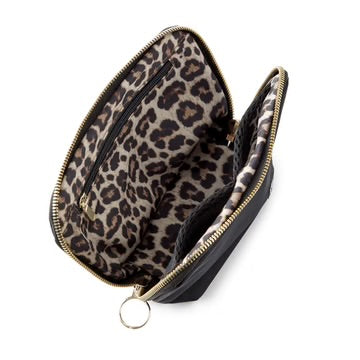 KUSSHI Everyday Makeup Bag -  Small Cosmetic Bag,