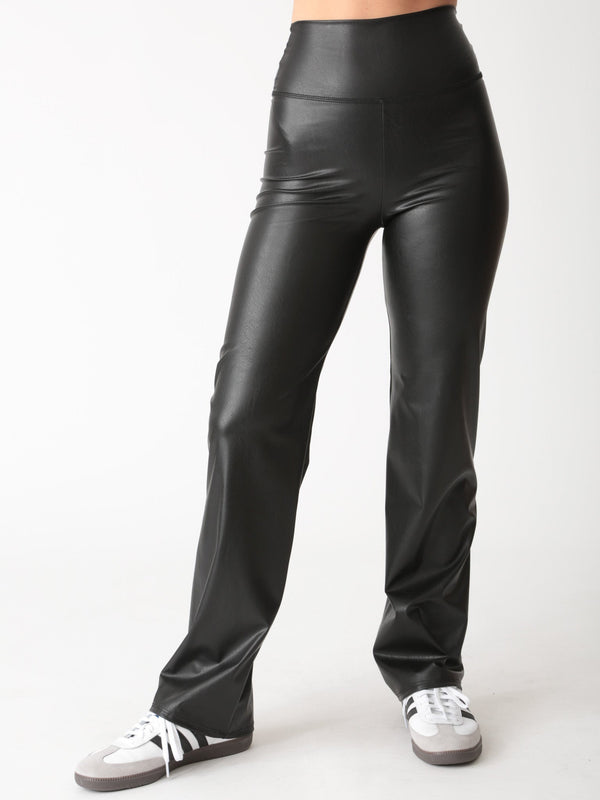 Electric & Rose - Women - Onyx Ella Vegan Leather Pant