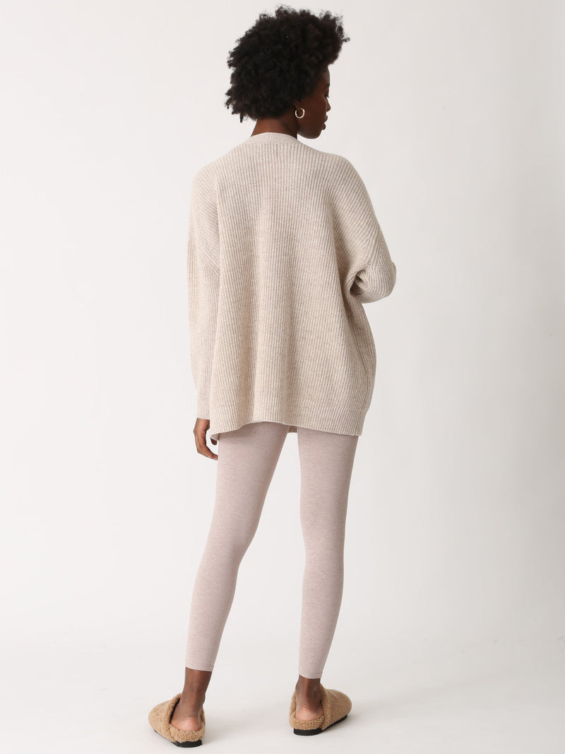 Electric & Rose - Women - Oatmeal Heather Everyday Cardigan