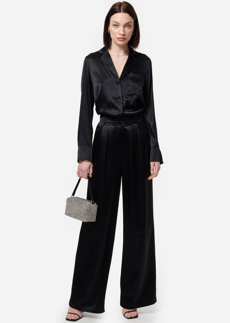 Cami NYC - Women - Black Raelda Top