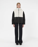 Apparis - Women - Ivory & Noir Phoebe Puffer Jacket