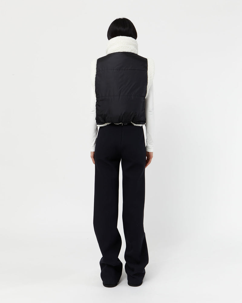 Apparis - Women - Ivory & Noir Alex Reversible Vest