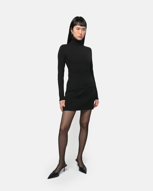 Apparis - Women - Black Irene Turtleneck