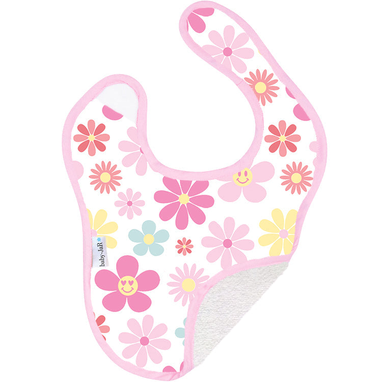 Baby Jar - Flower Power Bib