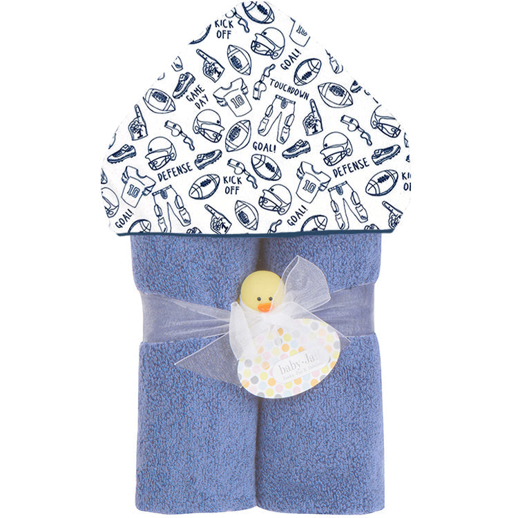 Baby Jar Hooded Towel - Game Day