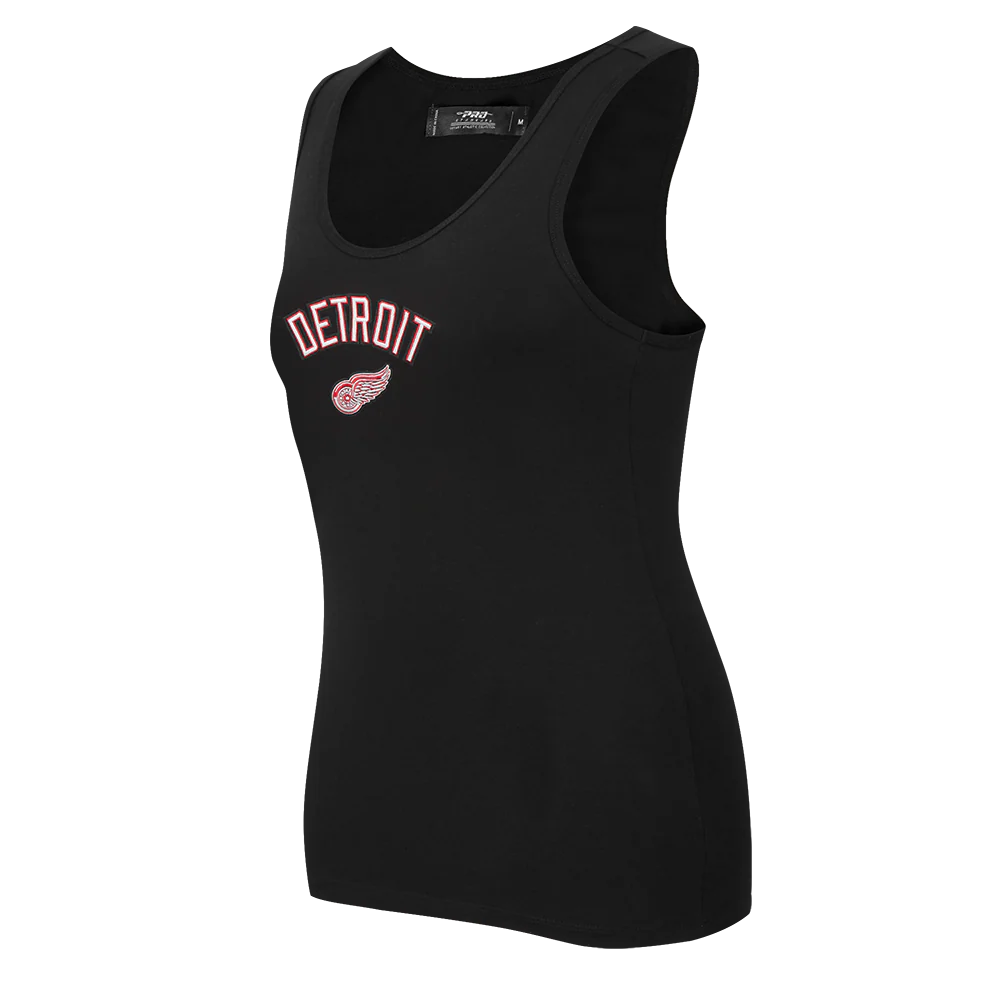 Pro Standard - Women Black Detroit Red Wings Classic Racer Back Tank