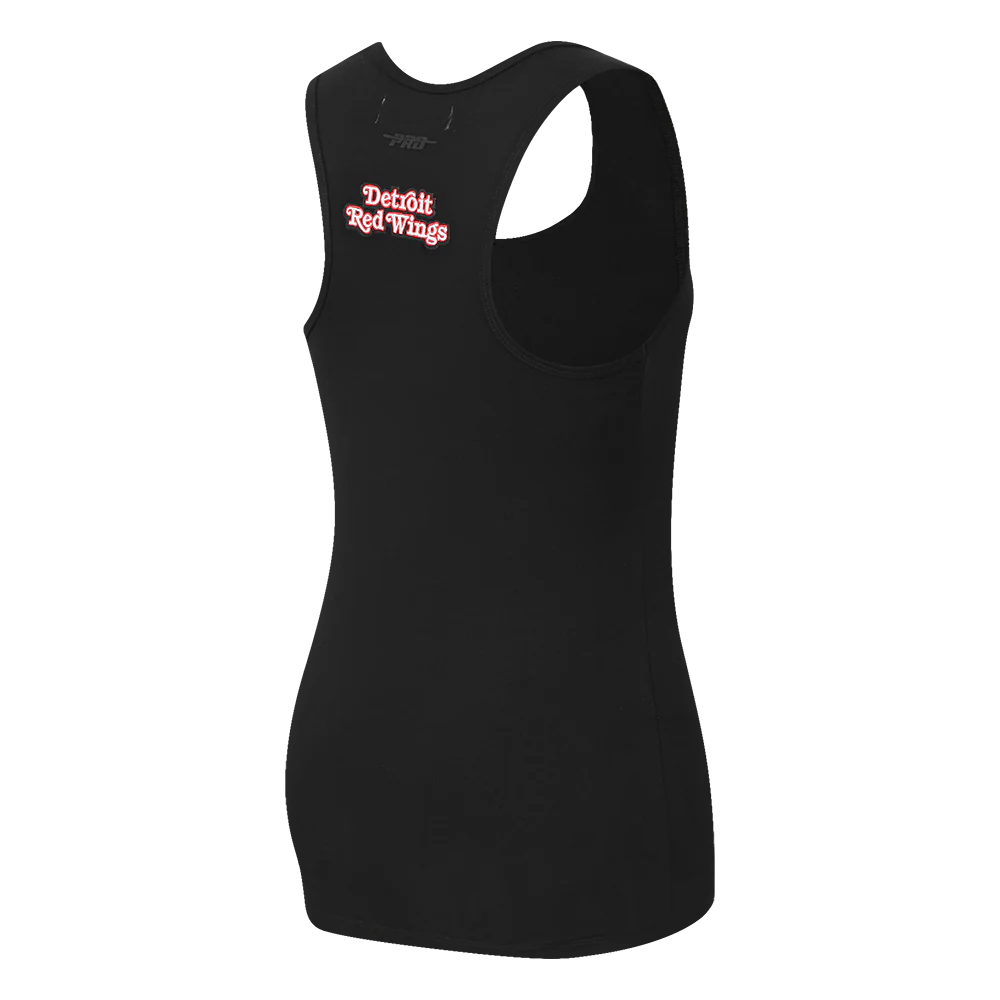 Pro Standard - Women Black Detroit Red Wings Classic Racer Back Tank