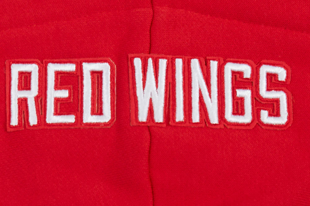 Pro Standard - Women - Detroit Red Wings Script Tail Fleece Cropped Pullover Hoodie
