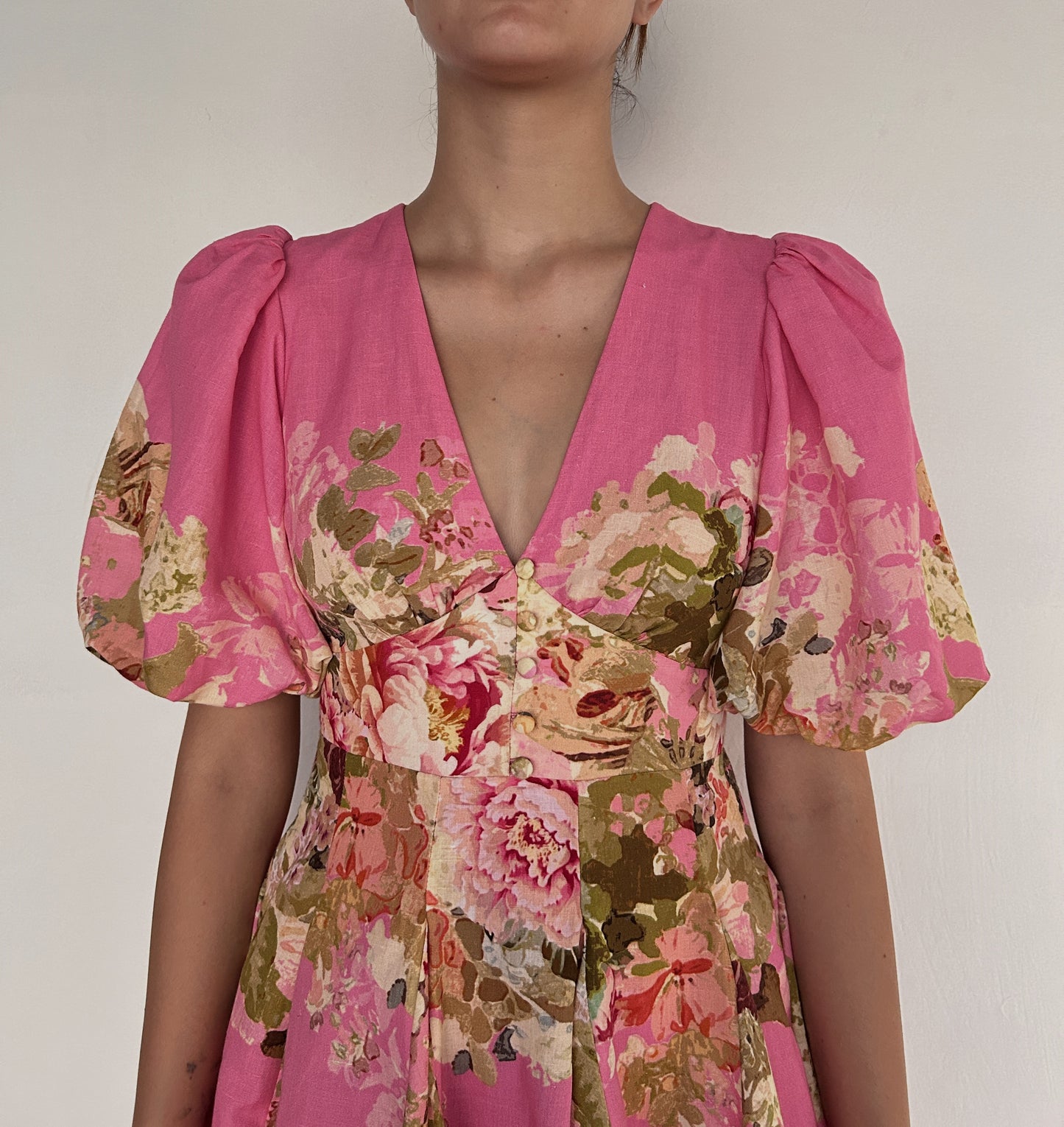 HEMANT AND NANDITA - Women - Pink Saro Short Dress