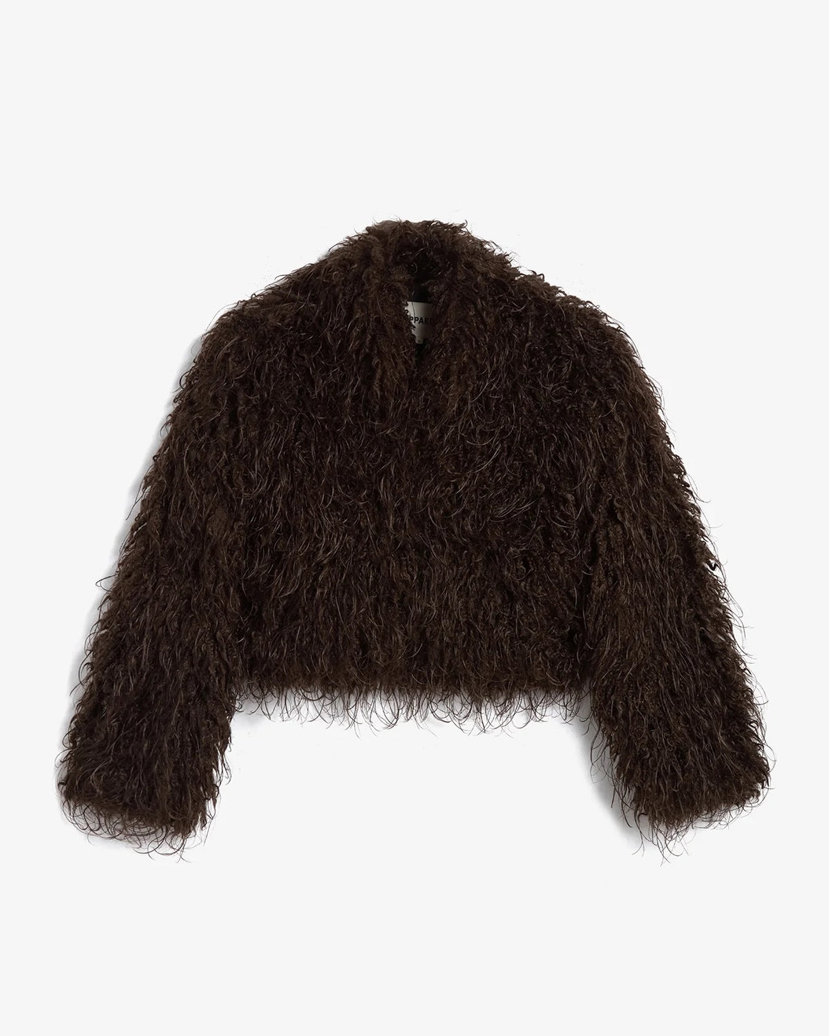 Apparis - Women - Deep Brown Ginette Mongolian Jacket