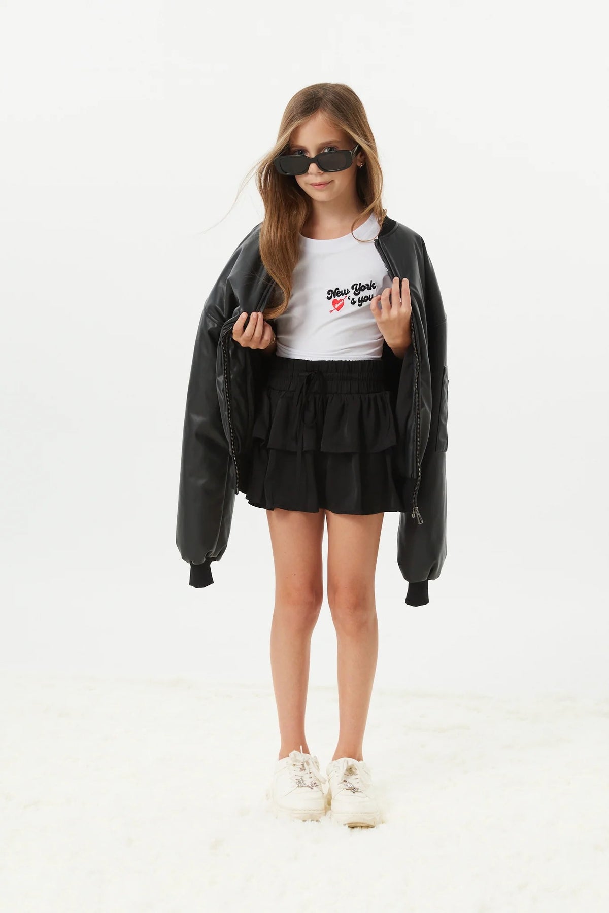 Theme - Tween - Black Valley Vegan Leather Jacket