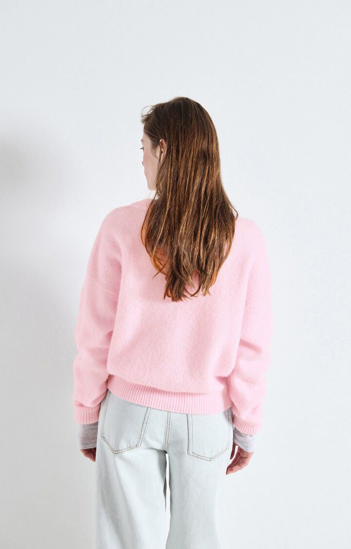 American Vintage - Women -  Sugar Almond Melange Vitow Crew Sweater