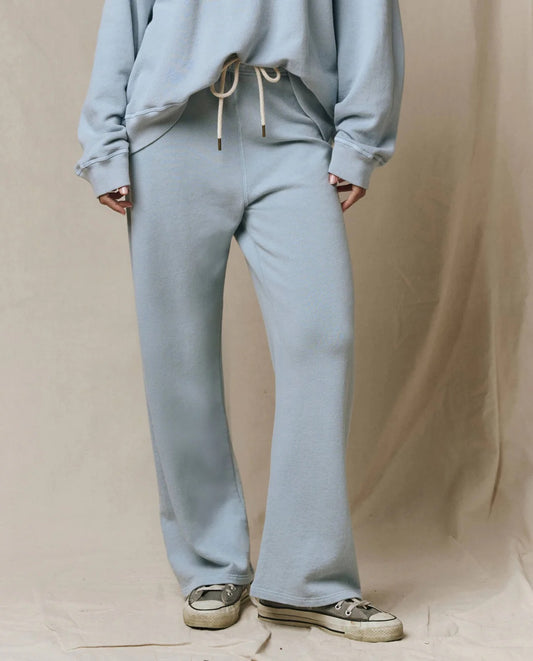 The Great - Women - Whisper Blue  Lap Sweatpant