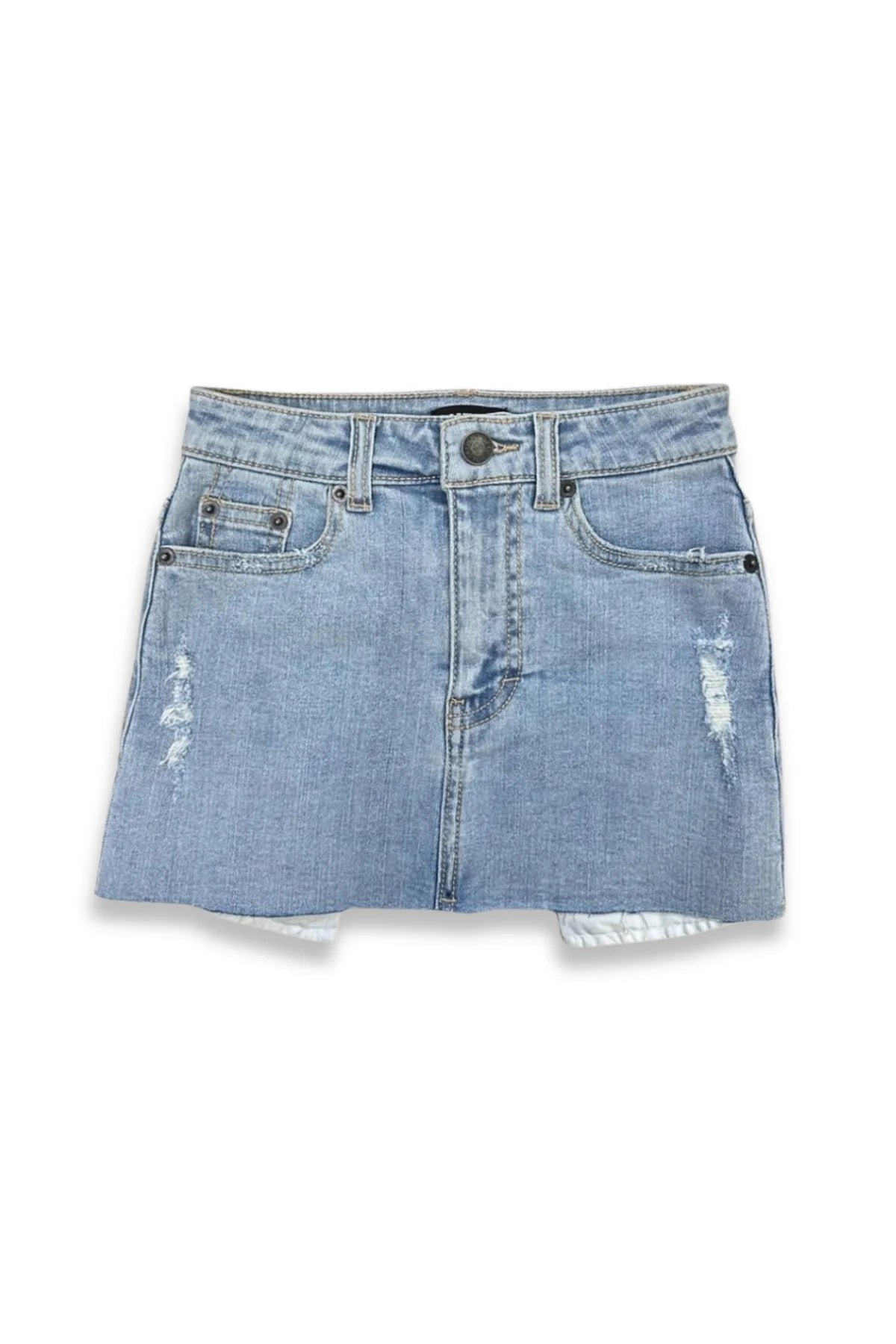 KatieJ NYC - Tween- Light Denim Miami Skirt