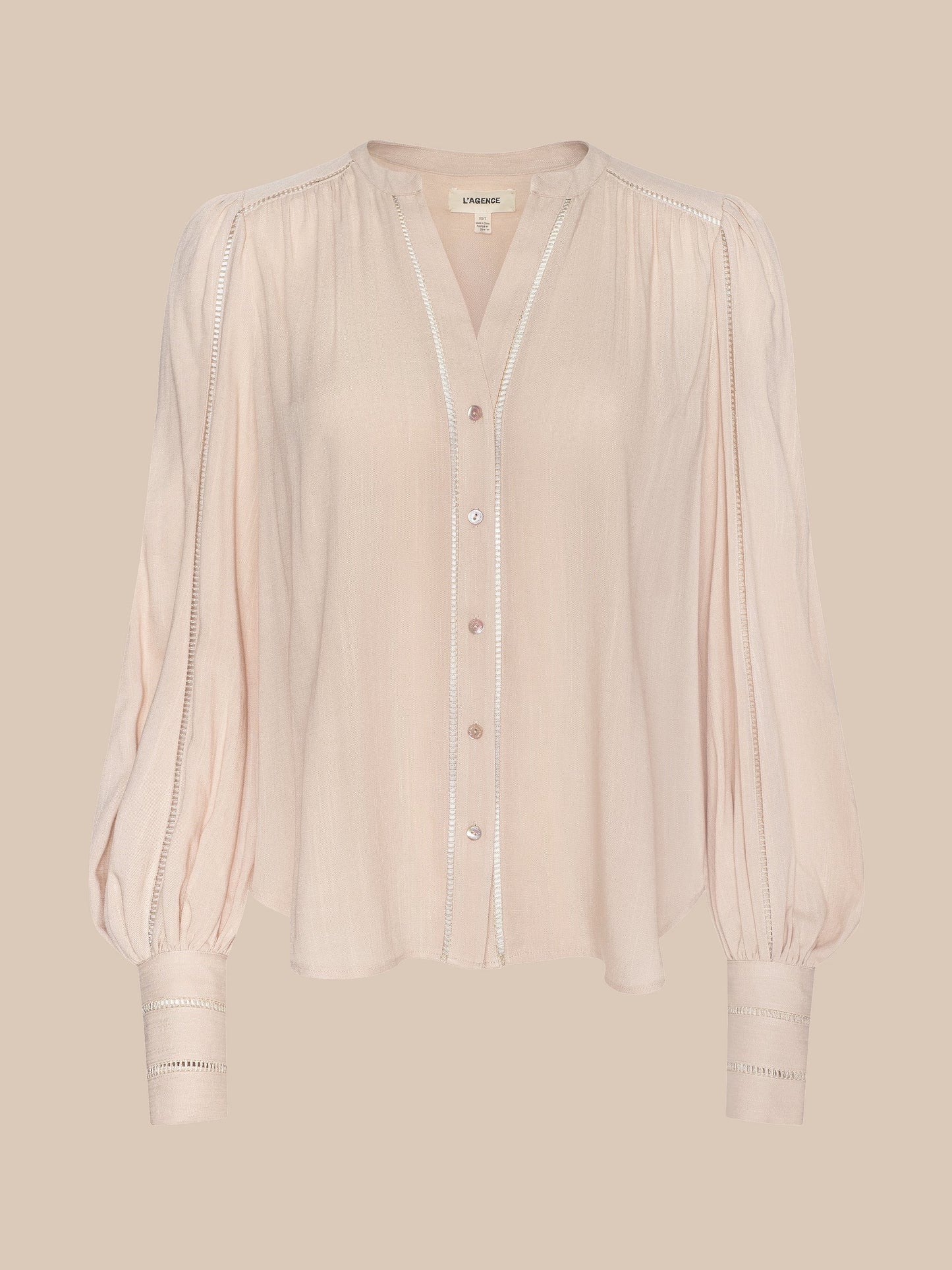 L'AGENCE - Women - Biscuit Kiera Blouse