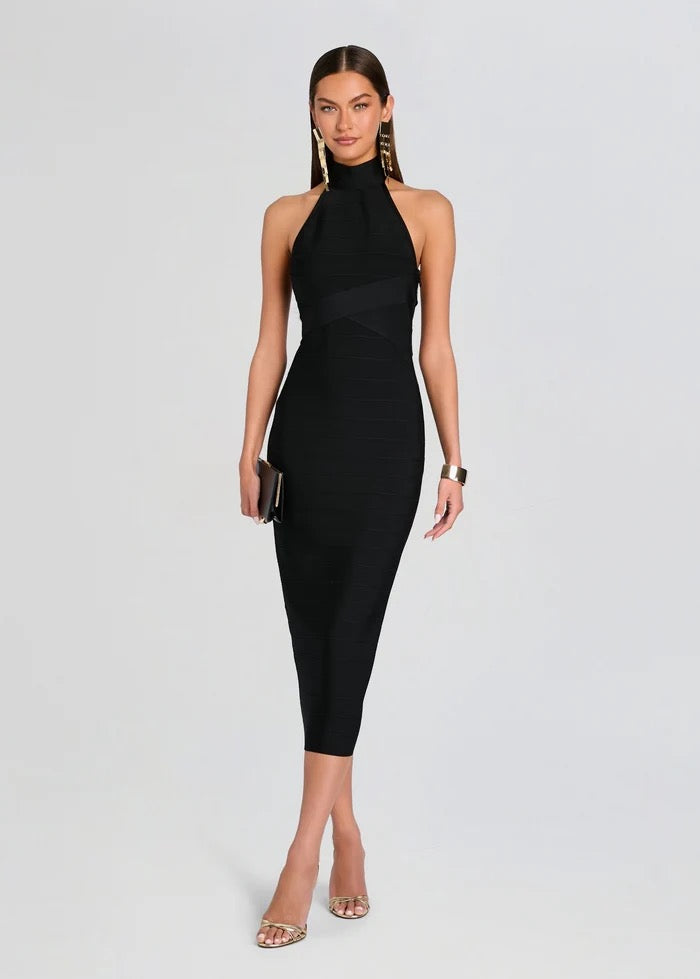 Retrofete - Women - Black Runa Bandage Knit Dress