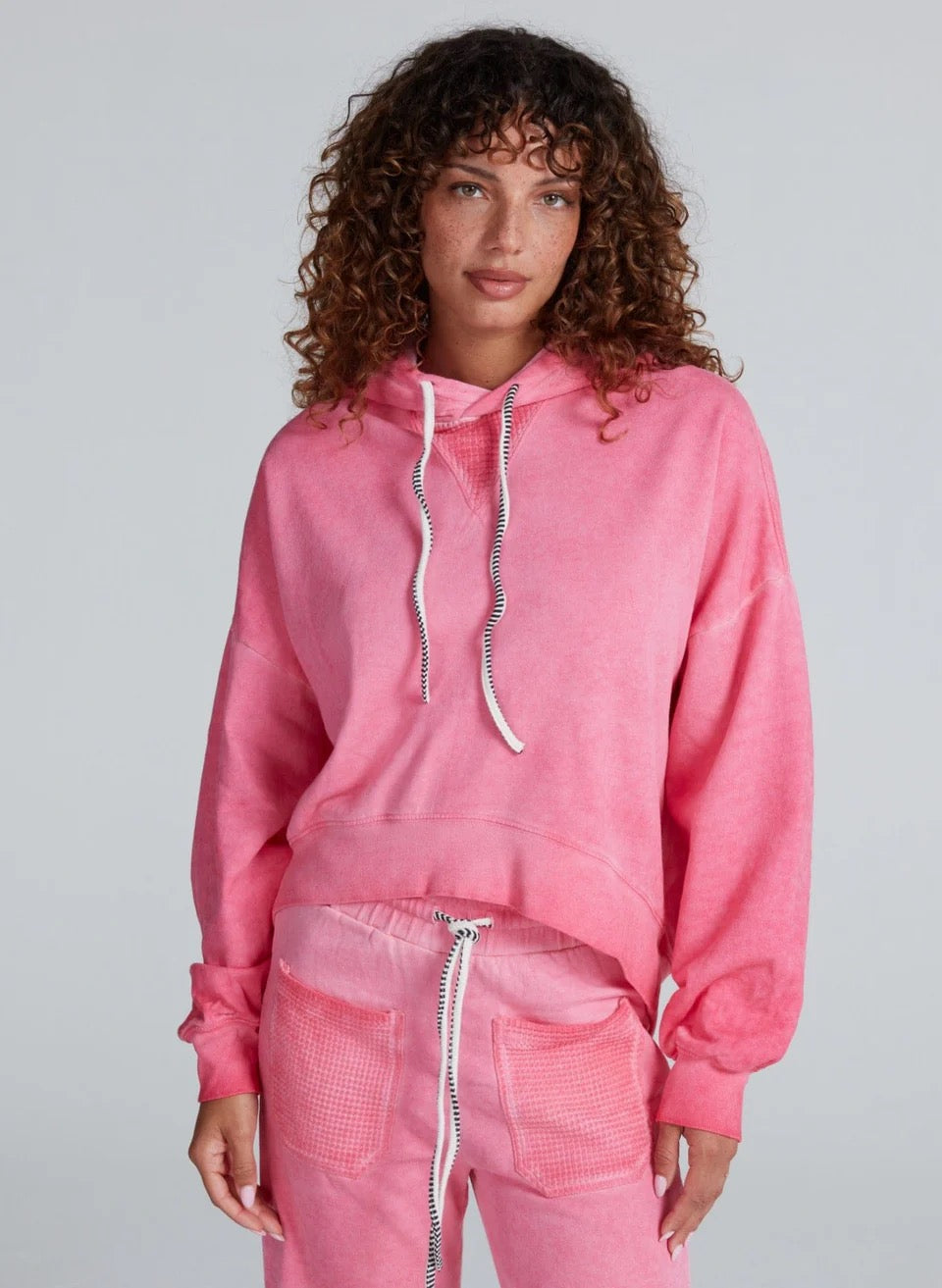 Askk NY - Women - Pink Twisted  Hoodie
