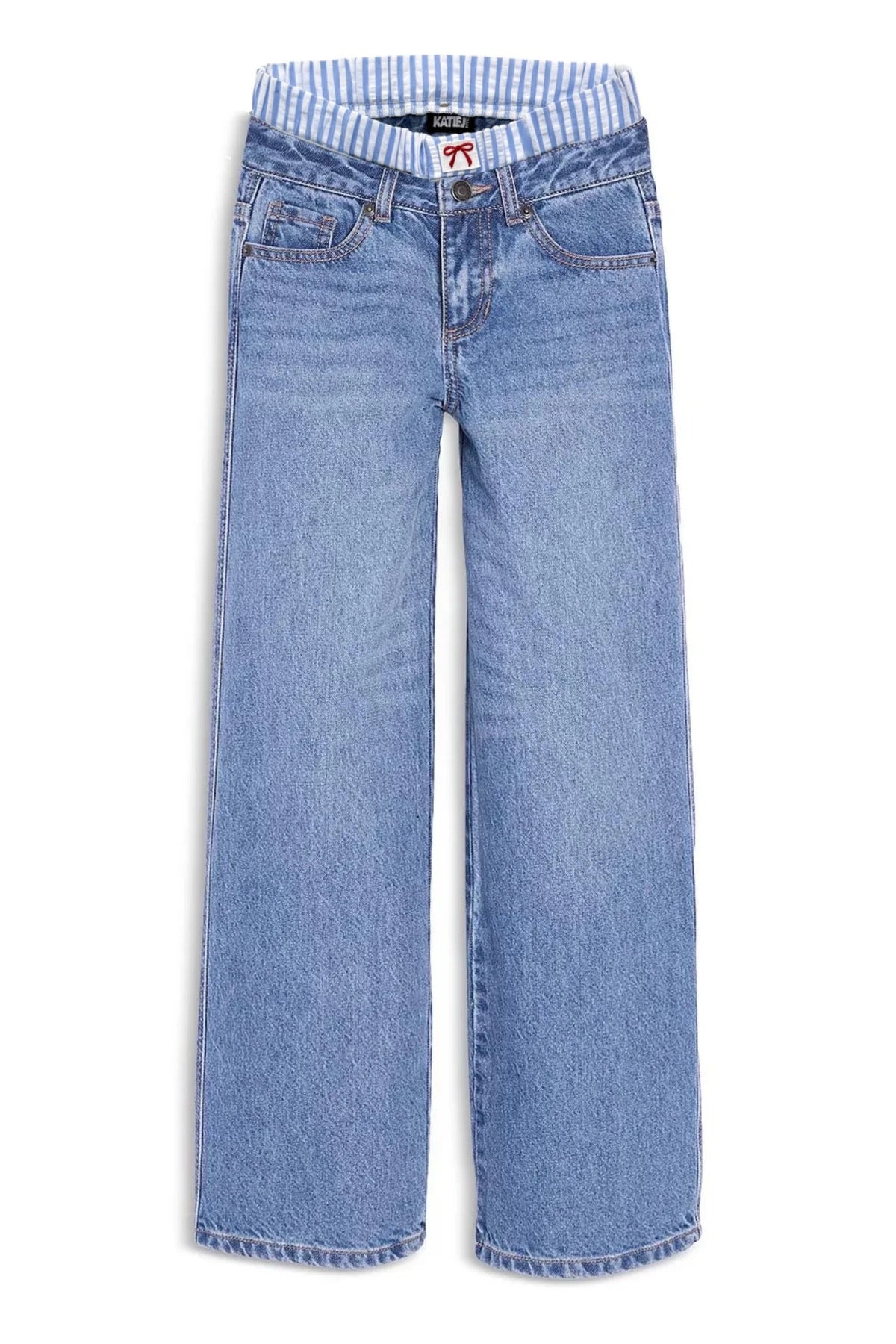 KatieJ NYC - Tween -Chicago Low Rise Jean With Peekaboo Boxer