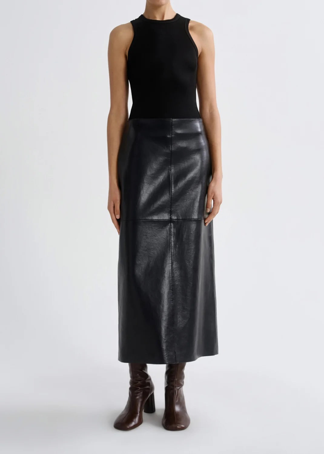 AGOLDE - Women -Detox Hikson Skirt (Recycled Leather)