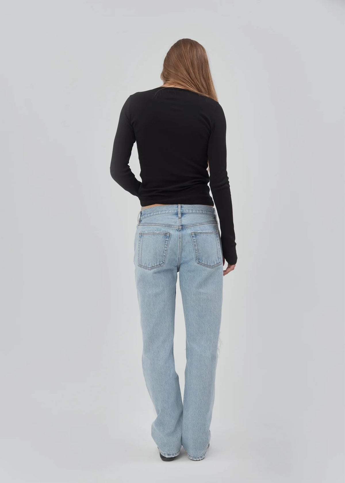 Still Here - Women - Vintage Blue Patched Life Jean